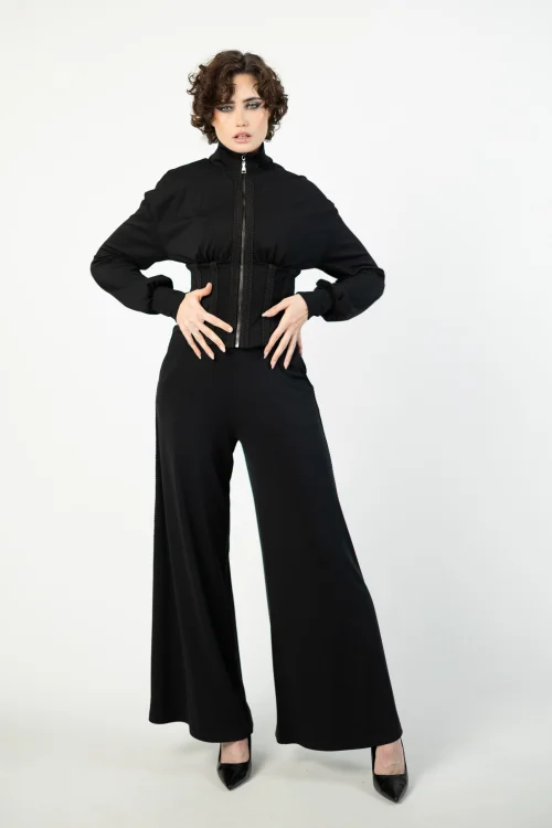bluza gorsetowa i spodnie dzwony z dekoracyjnymi taśmami  marka VIPPI DESIGN (5).jpg