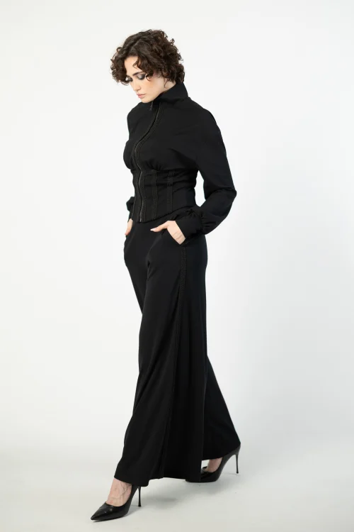 bluza gorsetowa i spodnie dzwony z dekoracyjnymi taśmami  marka VIPPI DESIGN (7).jpg