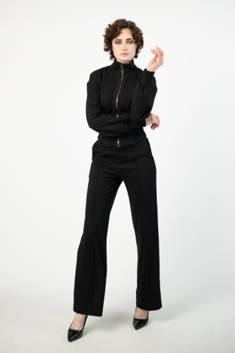 bluza gorsetowa ze stójką i sponie szerokie w kant z taśmami marka VIPPI DESIGN  (2).jpg