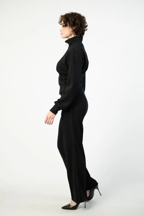bluza gorsetowa ze stójką i sponie szerokie w kant z taśmami marka VIPPI DESIGN  (10).jpg