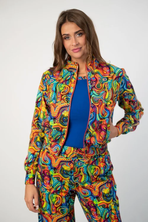 bluza krotka ze stojką i złota taśmą na rękawach kolekcja SEA multi marka VIPPI DESIGN (2).jpg
