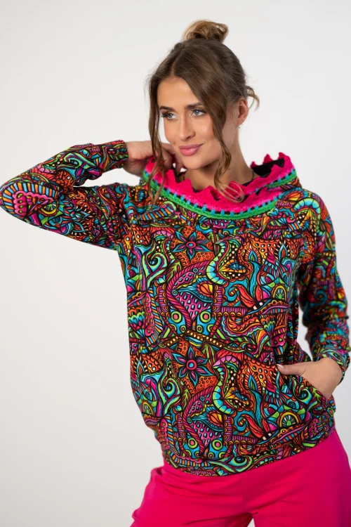 bluza z kapturem i szydełkową koronką kolekcja SALVADOR  marka VIPPI DESIGN (1).jpg