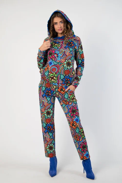 bluza z kapturem i sydełkową koronką i spodnie kolorowe luźne kolekcja DOLCE blue marka VIPPI DESIGN  (24).jpg