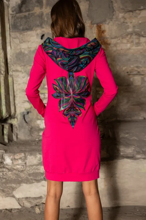 sukienka-sportowa-różowa-BLOOM-vippi-design-5.jpg